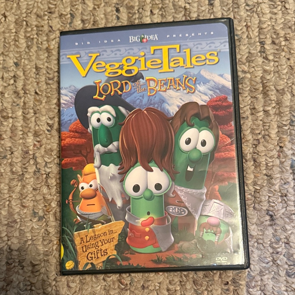 3 for $10 VeggieTales Lord of the Beans DVD
